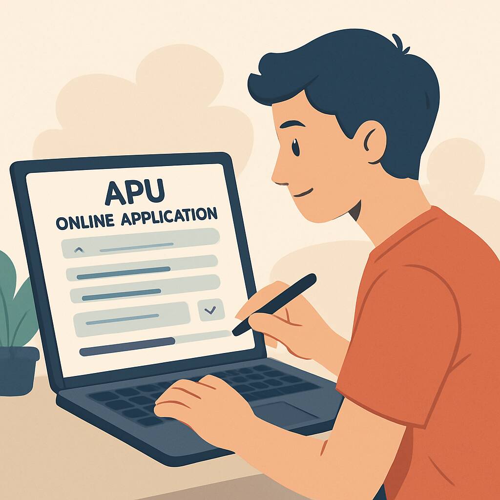 APU Online Registration Illustrational
