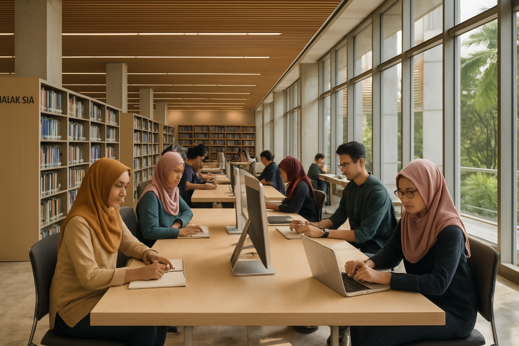 Perpustakaan Universitas di Malaysia