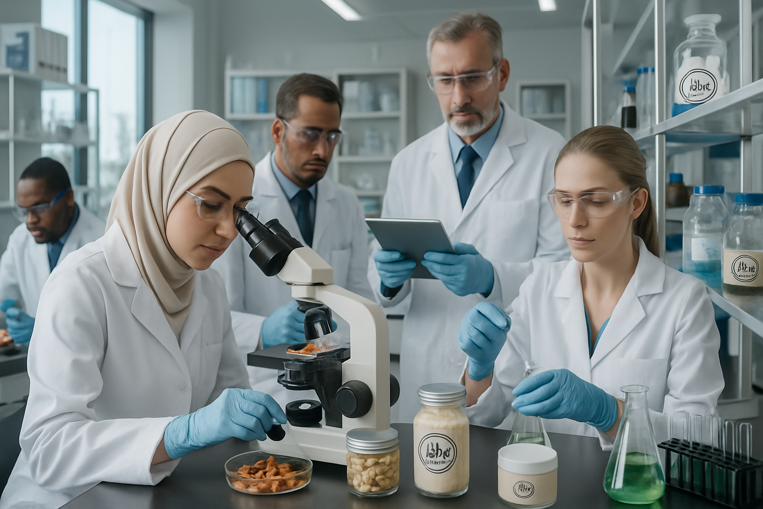 Laboratorium Sains Halal modern