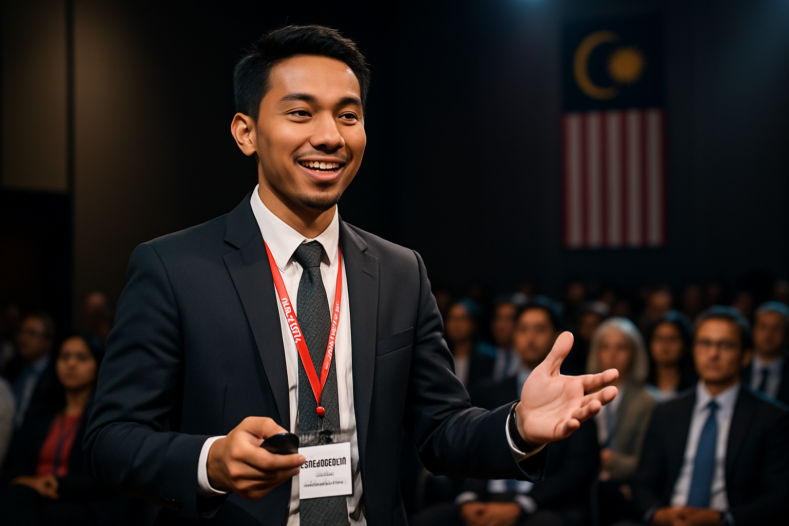 Mahasiswa Indonesia presentasi di konferensi internasional Malaysia.